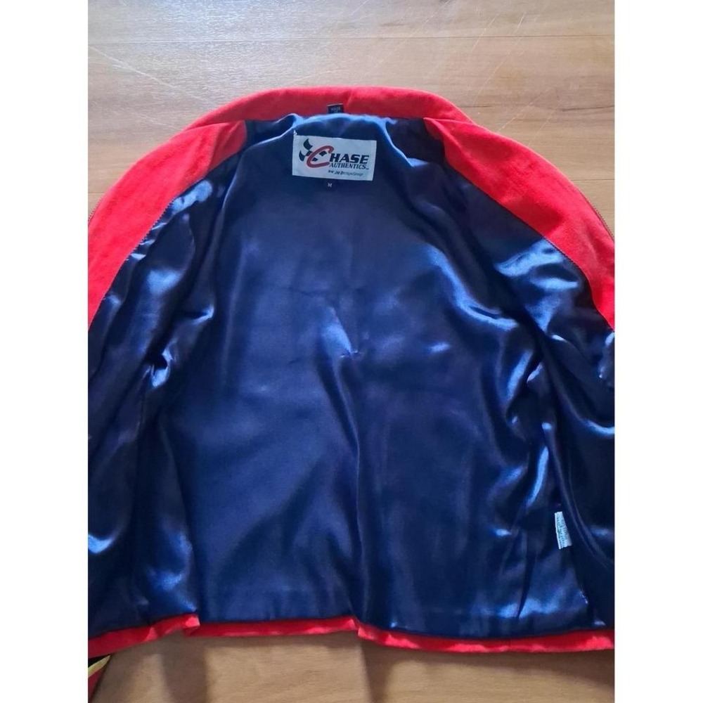Vintage Nwot Chase Authentics‎ Motorcycle Racing Full Zip Dupont Jacket - Picture 3 of 8